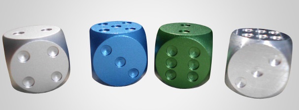 GARPA 28 - upcycled dice